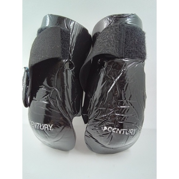 Century Other - Century Martial Arts Sparring Foot Pads Black Dipped Foam Boots Karate Taekwondo